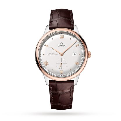 Omega De Ville Prestige Co-Axial Master Chronometer Small Seconds 41mm Zegarek męski srebrny O43423412002001