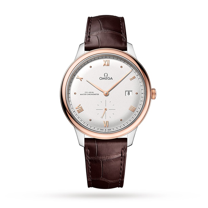 Omega De Ville Prestige Co-Axial Master Chronometer Small Seconds 41mm Zegarek męski srebrny O43423412002001