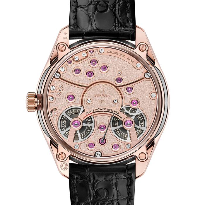 Omega De Ville Tourbillon 43mm Zegarek męski O52953432201001 - obrazek 4