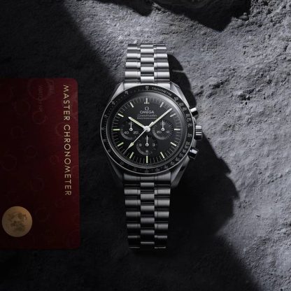 Omega New 2021 Speedmaster Moonwatch Professional Co-Axial Master Chronometer 42mm Męski O31030425001001 - obrazek 4
