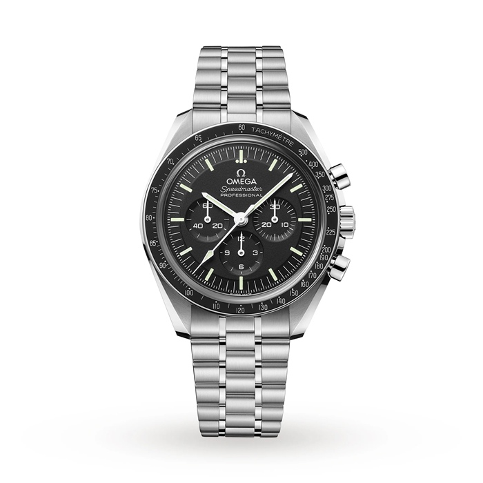Omega New 2021 Speedmaster Moonwatch Professional Co-Axial Master Chronometer 42mm Męski O31030425001002