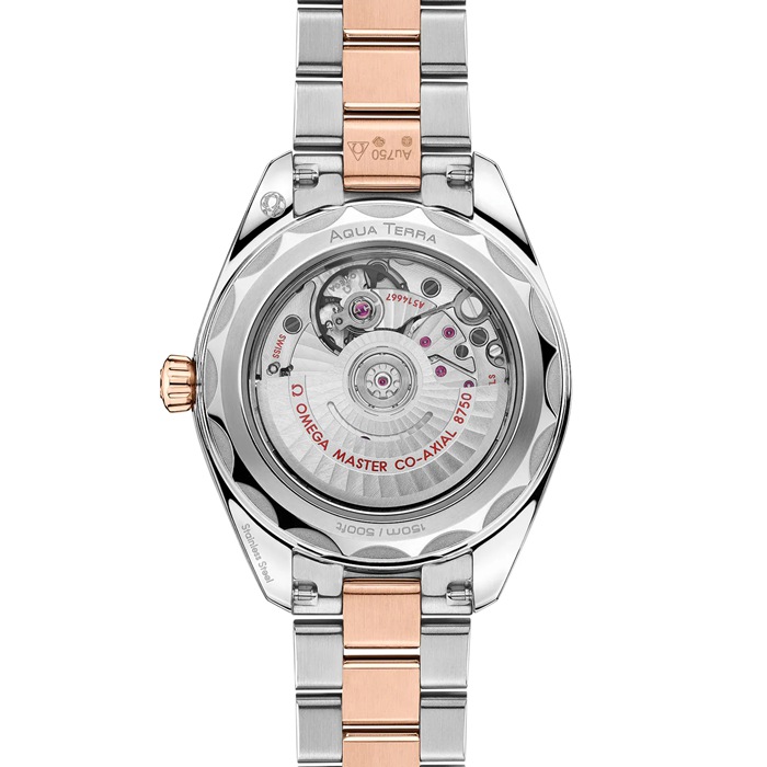 Omega Seamaster Aqua Terra 150M 30mm Zegarek damski Brązowy O22020302063001 - obrazek 2