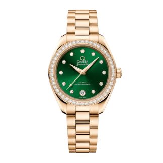 Omega Seamaster Aqua Terra 150M 30mm Zegarek damski Zielony O22055302060001