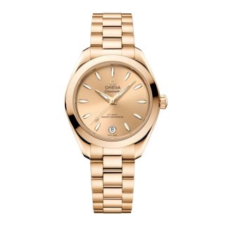 Omega Seamaster Aqua Terra 150M 30mm Zegarek damski Żółty O22050302008001
