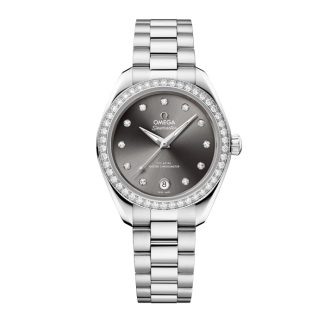 Omega Seamaster Aqua Terra 150M 30mm Zegarek damski szary O22015302056001