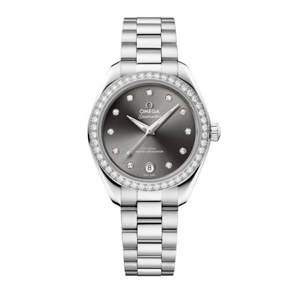 Omega Seamaster Aqua Terra 150M 30mm Zegarek damski szary O22015302056001