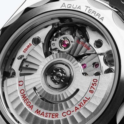 Omega Seamaster Aqua Terra 150M 30mm zegarek damski fioletowy O22010302010002 - obrazek 4