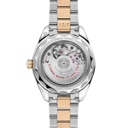 Omega Seamaster Aqua Terra 150M 30mm zegarek damski srebrny O22020302002001 - obrazek 2