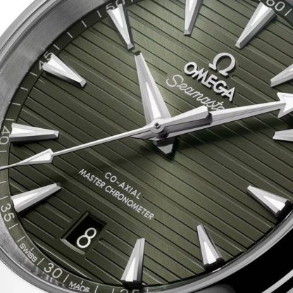Omega Seamaster Aqua Terra 150M 38mm Stal na gumowym pasku O22012382010001 - obrazek 3
