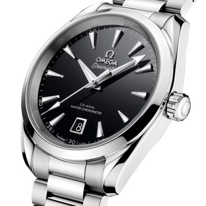 Omega Seamaster Aqua Terra 150M 38mm Zegarek Męski Czarny O22010382001004 - obrazek 4