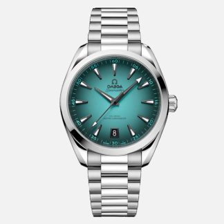 Omega Seamaster Aqua Terra 150M 41mm Zegarek Męski Turkusowy O22010412103006