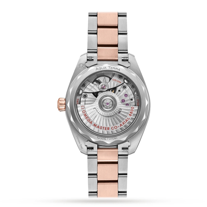 Omega Seamaster Aqua Terra 150M Co-Axial Master Chronometer 34mm Zegarek damski O22020342059001 - obrazek 2