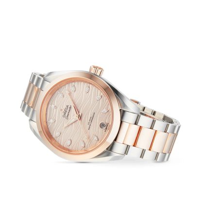 Omega Seamaster Aqua Terra 150M Co-Axial Master Chronometer 34mm Zegarek damski O22020342059001 - obrazek 4