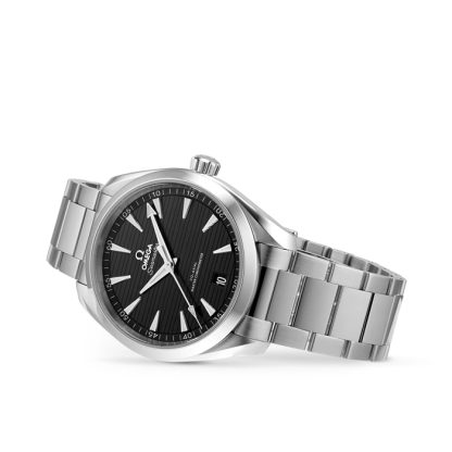 Omega Seamaster Aqua Terra 150M Mens Black Dial 41mm Automatic Co-Axial Watch O22010412101001 - obrazek 2