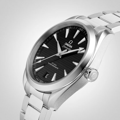 Omega Seamaster Aqua Terra 150M Mens Black Dial 41mm Automatic Co-Axial Watch O22010412101001 - obrazek 5