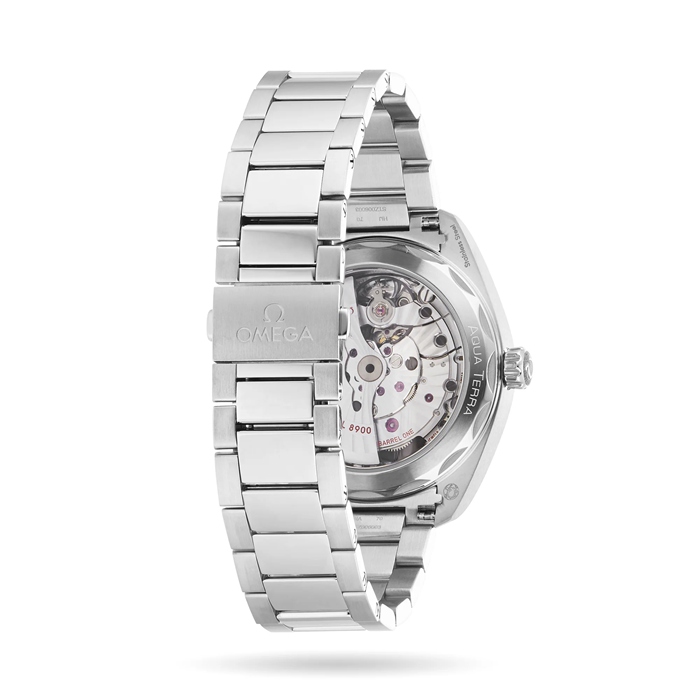 Omega Seamaster Aqua Terra 150M Mens Grey Dial 41mm Automatyczny zegarek współosiowy O22010412106001 - obrazek 4