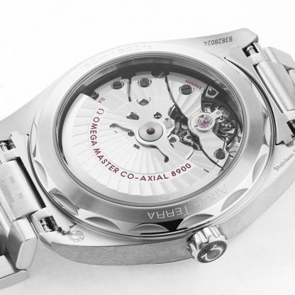 Omega Seamaster Aqua Terra 150M Mens Grey Dial 41mm Automatyczny zegarek współosiowy O22010412106001 - obrazek 5