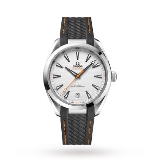 Omega Seamaster Aqua Terra 150M Mens Silver Dial 41mm Automatyczny zegarek męski z mechanizmem współosiowym O22012412102002