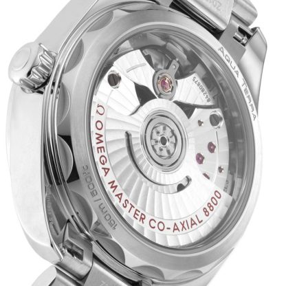 Omega Seamaster Aqua Terra 150m Co-Axial Master Chronometer 34mm Zegarek damski Zielony O22010342010001 - obrazek 3
