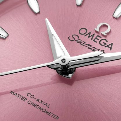 Omega Seamaster Aqua Terra 150m Co-Axial Master Chronometer 34mm Zegarek damski różowy O22010342010003 - obrazek 3