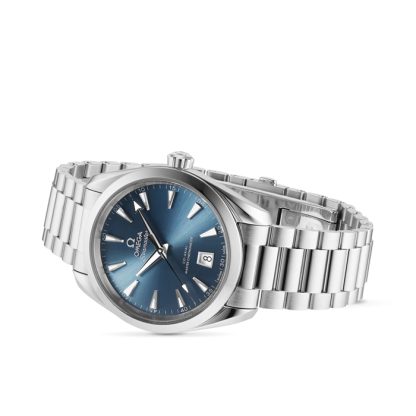 Omega Seamaster Aqua Terra 150m Co-Axial Master Chronometer 38mm Zegarek Unisex Niebieski O22010382003003 - obrazek 2