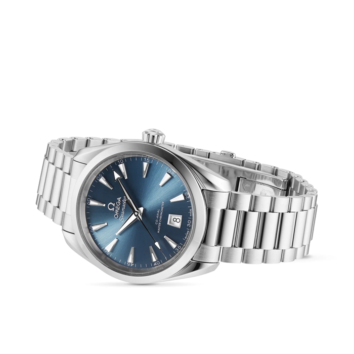 Omega Seamaster Aqua Terra 150m Co-Axial Master Chronometer 38mm Zegarek Unisex Niebieski O22010382003003 - obrazek 2
