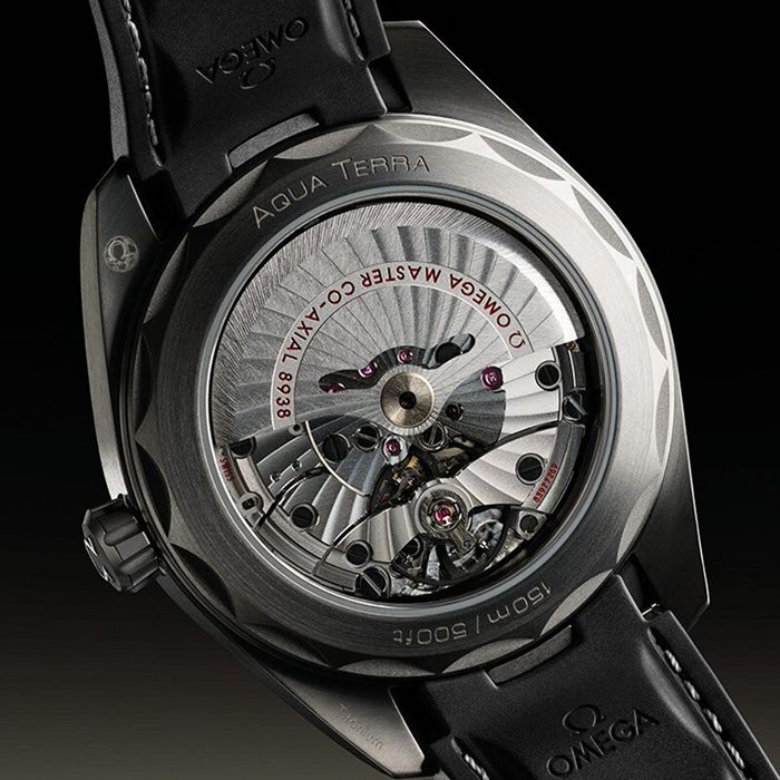 Omega Seamaster Aqua Terra 150m Co Axial Master Chronometer GMT Worldtimer 43mm Zegarek męski Czarna guma O22092432299001 - obrazek 3