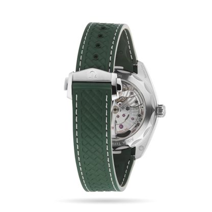 Omega Seamaster Aqua Terra 150m Co Axial Master Chronometer GMT Worldtimer 43mm Zegarek męski Zielona guma O22032432210001 - obrazek 5