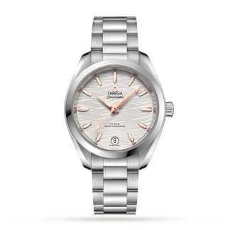 Omega Seamaster Aqua Terra Co-Axial Master Chronometer 34mm Zegarek damski O22010342002001