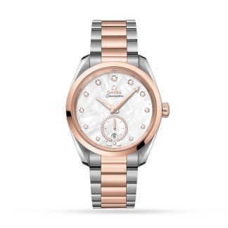 Omega Seamaster Aqua Terra Two-Tone 38mm Zegarek damski O22020382055002