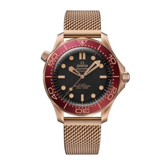 Omega Seamaster Diver 300M 42mm zegarek męski czarny O21090422001003