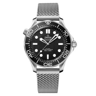 Omega Seamaster Diver 300M Black Dial 42mm Automatyczny zegarek męski O21030422001010