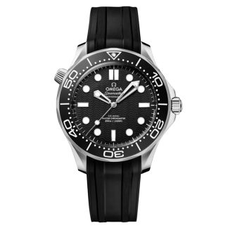 Omega Seamaster Diver 300M Black Dial 42mm Automatyczny zegarek męski O21032422001003