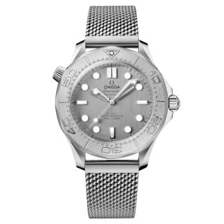 Omega Seamaster Diver 300M Grey Dial 42mm Automatyczny zegarek męski O21030422006002
