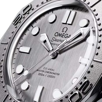 Omega Seamaster Diver 300M Grey Dial 42mm Automatyczny zegarek męski O21030422006002 - obrazek 5