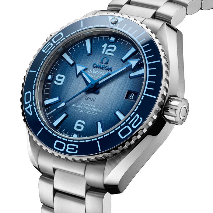 Omega Seamaster Planet Ocean 600M Co-Axial Master Chronometer 39,5 mm Summer Blue O21530402003002 - obrazek 3