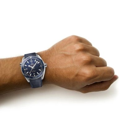 Omega Seamaster Planet Ocean 600M Mens 43.5mm Automatyczny zegarek męski Co-Axial Blue Divers O21533442103001 - obrazek 2