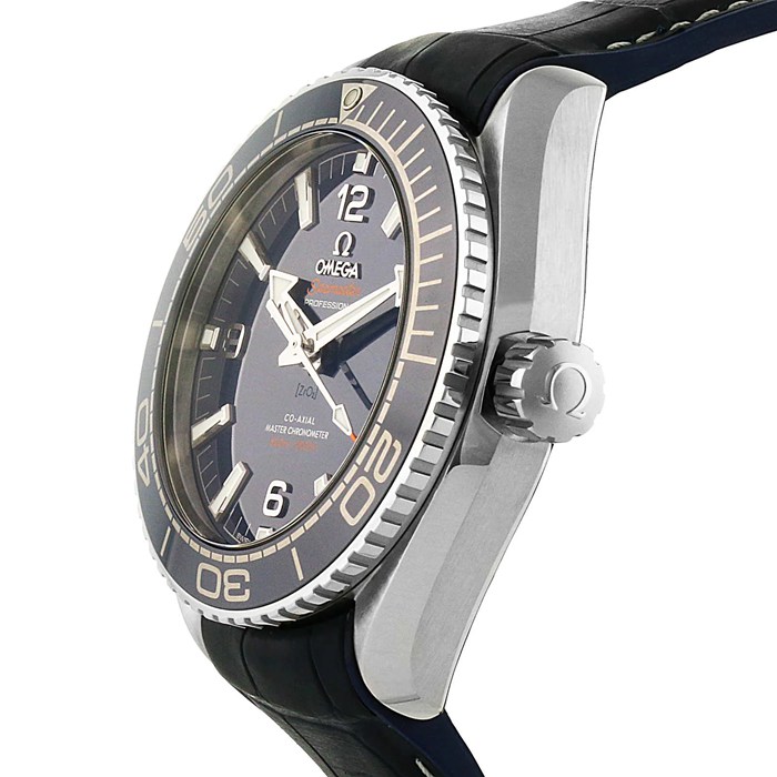 Omega Seamaster Planet Ocean 600M Mens 43.5mm Automatyczny zegarek męski Co-Axial Blue Divers O21533442103001 - obrazek 3