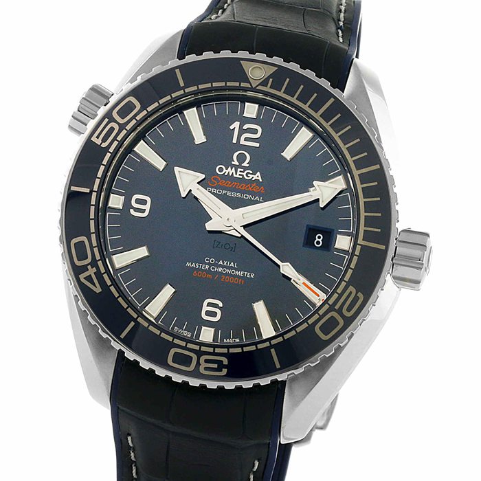 Omega Seamaster Planet Ocean 600M Mens 43.5mm Automatyczny zegarek męski Co-Axial Blue Divers O21533442103001 - obrazek 4