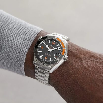 Omega Seamaster Planet Ocean 600M Mens 43.5mm Automatyczny zegarek współosiowy dla nurków O21530442101002 - obrazek 2