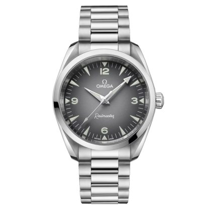 Omega Seamaster Railmaster 38mm Zegarek Męski Szary O23510382006001