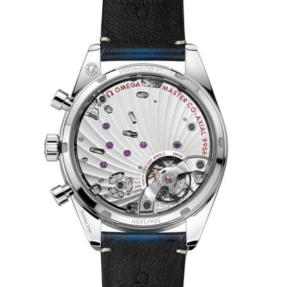 Omega Speedmaster 57 Co-Axial Master Chronometer Chronograph 40.5mm Zegarek męski Niebieski O33212415103001 - obrazek 2