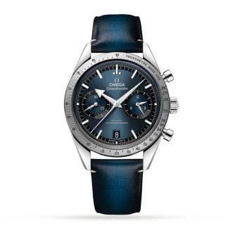 Omega Speedmaster 57 Co-Axial Master Chronometer Chronograph 40.5mm Zegarek męski Niebieski O33212415103001