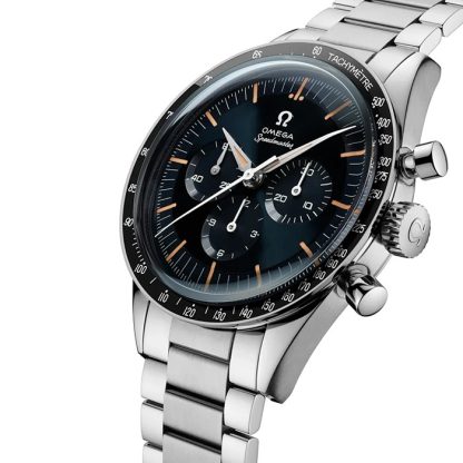 Omega Speedmaster Anniversary Series 40mm Zegarek męski Niebieski Stal nierdzewna O31030405006001 - obrazek 2