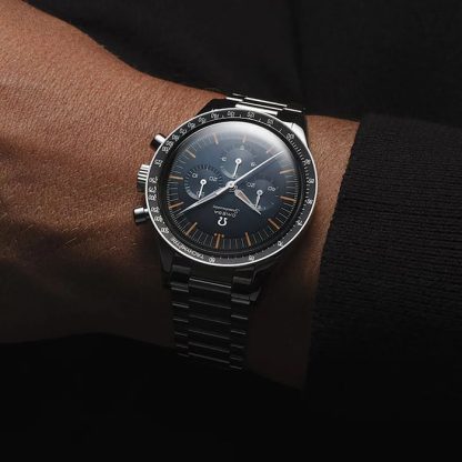 Omega Speedmaster Anniversary Series 40mm Zegarek męski Niebieski Stal nierdzewna O31030405006001 - obrazek 5