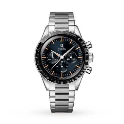 Omega Speedmaster Anniversary Series 40mm Zegarek męski Niebieski Stal nierdzewna O31030405006001