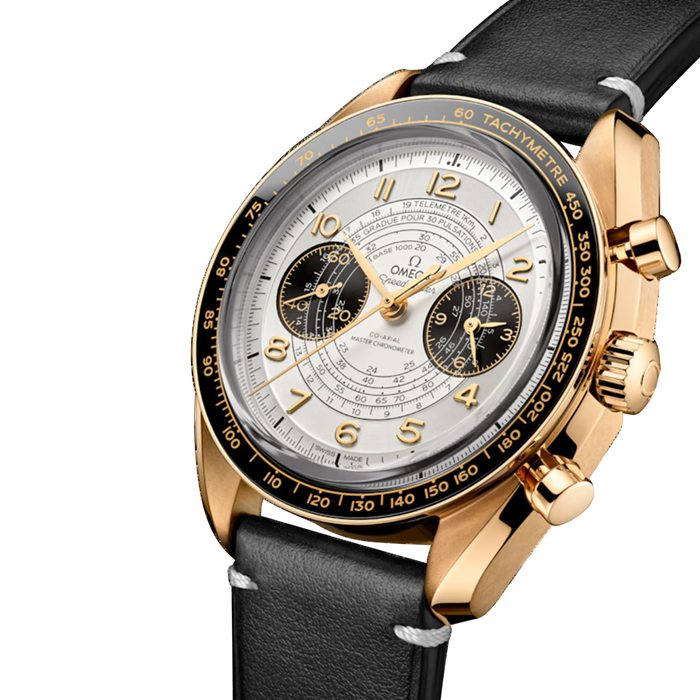 Omega Speedmaster Chronoscope Paris 2024 Olympics 43mm Zegarek męski Moonshine Gold O52262435102001 - obrazek 2