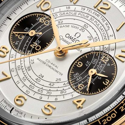 Omega Speedmaster Chronoscope Paris 2024 Olympics 43mm Zegarek męski Moonshine Gold O52262435102001 - obrazek 3