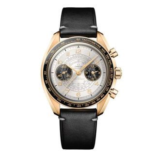 Omega Speedmaster Chronoscope Paris 2024 Olympics 43mm Zegarek męski Moonshine Gold O52262435102001