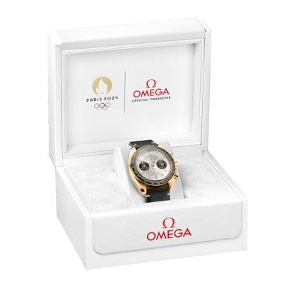 Omega Speedmaster Chronoscope Paris 2024 Olympics 43mm Zegarek męski Moonshine Gold O52262435102001 - obrazek 5